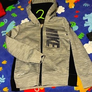 Boys Nike Zip Up Hooded Jacket. Size 5/Small.